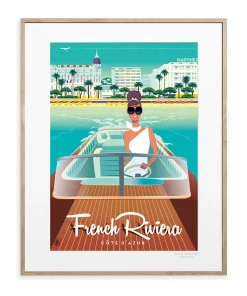 Alternative view of Affiche Monsieur Z - Cannes Riva