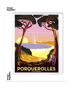 Affiche Monsieur Z - Porquerolles