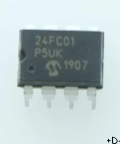 24FC01-I/P EEPROM Serial I2C 1Kbit 128x8 DIP-8 Microchip RoHS