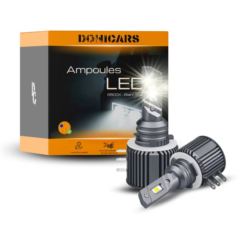 Pack Ampoule LED H15 FORD Mondeo Mk5 Break (CF) (09.2014 et +) - 80W Blanc pur