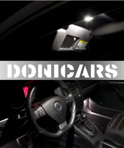 Alternative view of Kit LED Volkswagen Touran 1T1 1T2 (2003-2010)  + plaque immat.