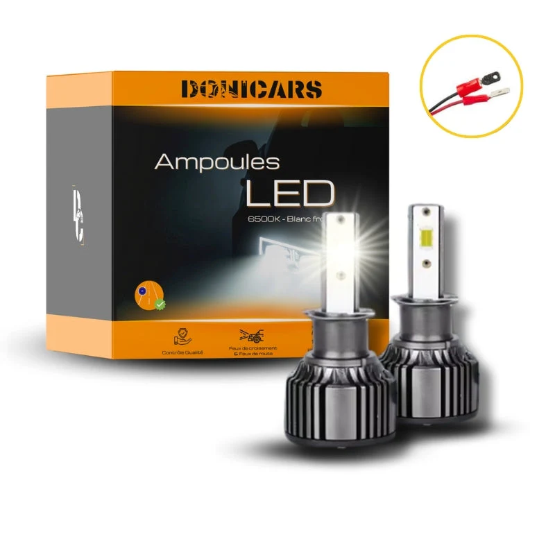 Pack ampoules LED H3 VAUXHALL Astravan Mk5 (H) (A04) (03.2005 et +) - 72W Blanc pur