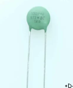 Alternative view of VDRUS07M130BSE Varistance MOV 130VAC 170VDC 7mm Vishay RoHS