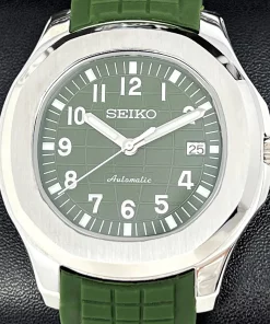 Alternative view of Seiko Mod Aquanaut 42mm - Vert Souverain